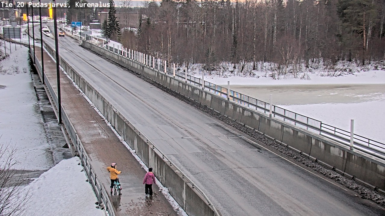 Kelikamerat Kuva Tie 20 Pudasjärvi, Kurenalus, Pudasjärvi, Pohjois-Pohjanmaa