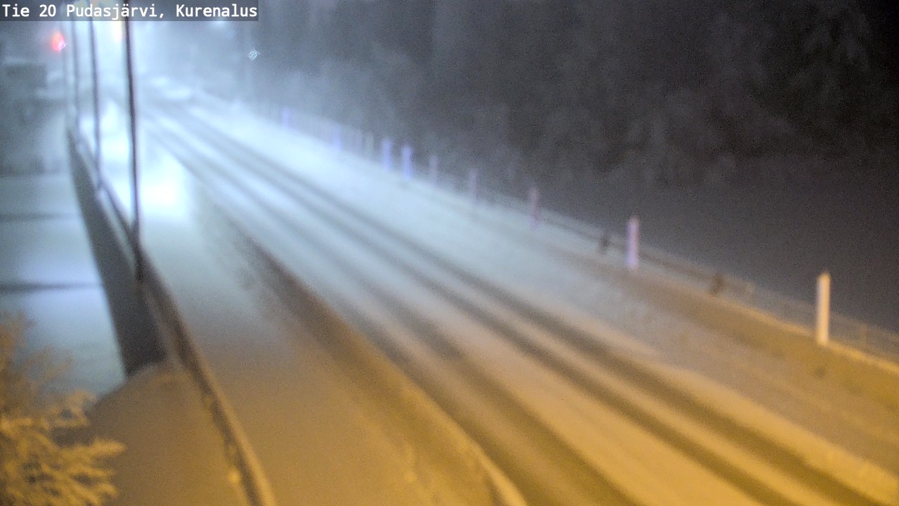 Kelikamerat Kuva Tie 20 Pudasjärvi, Kurenalus, Pudasjärvi, Pohjois-Pohjanmaa