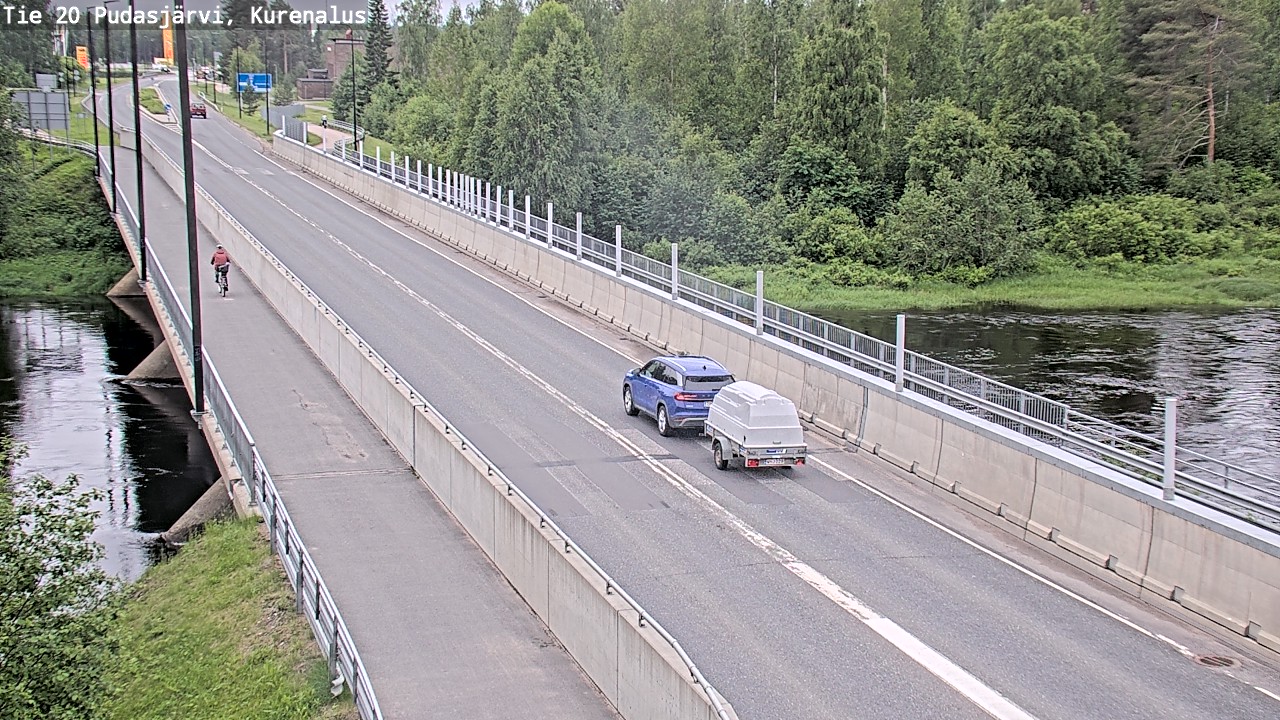Kelikamerat Kuva Tie 20 Pudasjärvi, Kurenalus, Pudasjärvi, Pohjois-Pohjanmaa
