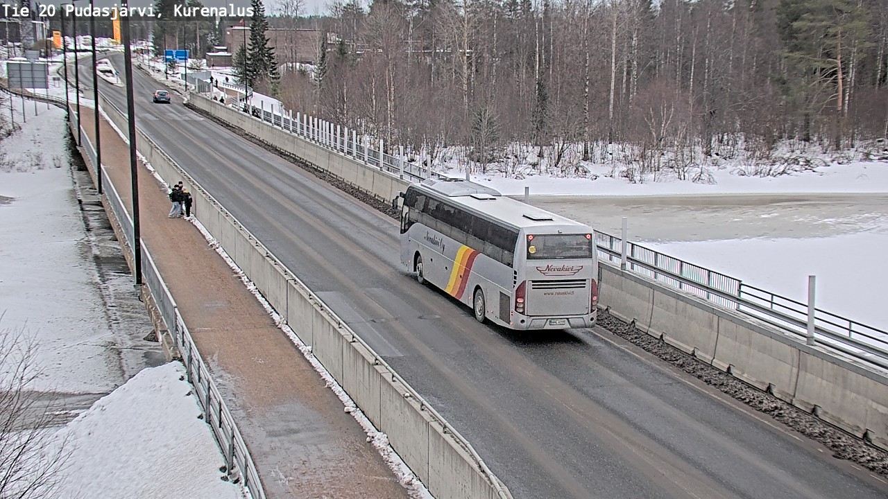 Kelikamerat Kuva Tie 20 Pudasjärvi, Kurenalus, Pudasjärvi, Pohjois-Pohjanmaa