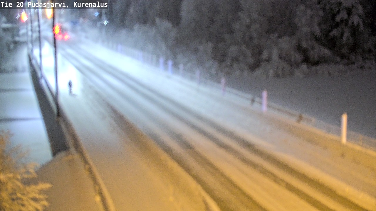 Kelikamerat Kuva Tie 20 Pudasjärvi, Kurenalus, Pudasjärvi, Pohjois-Pohjanmaa