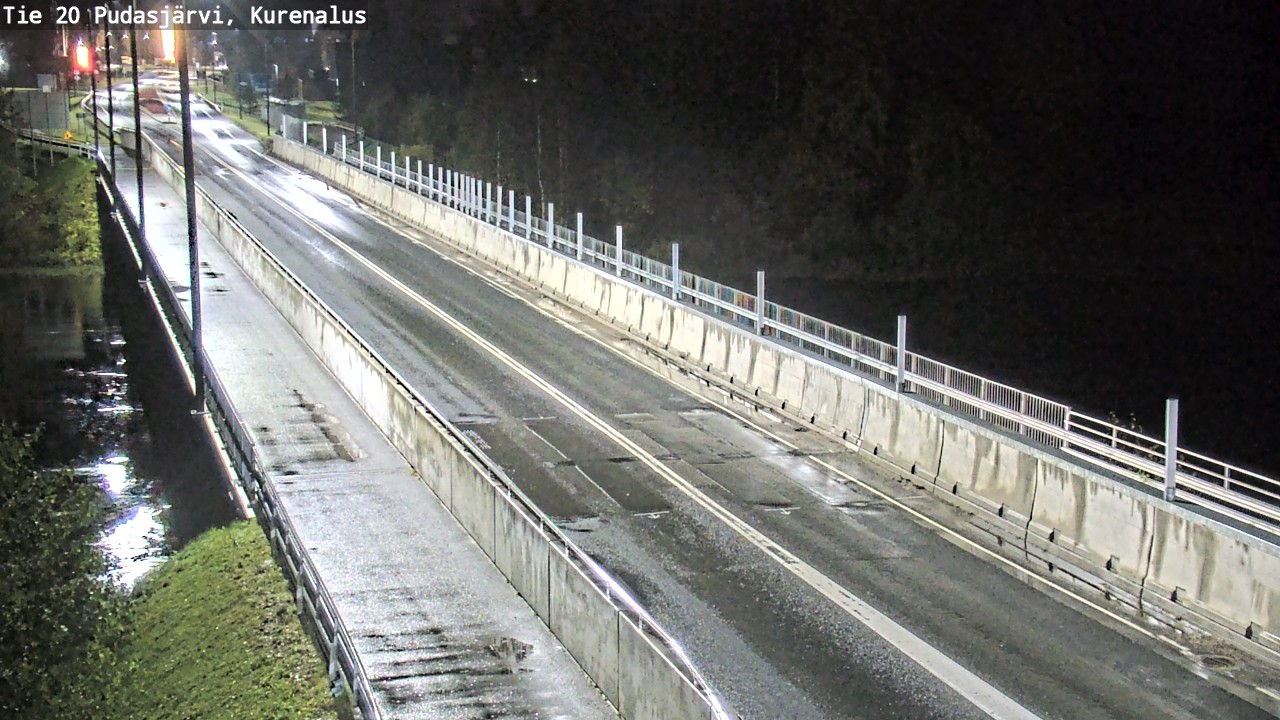 Weather Camera Image Road 20 Pudasjärvi, Kurenalus, Pudasjärvi, Pohjois-Pohjanmaa