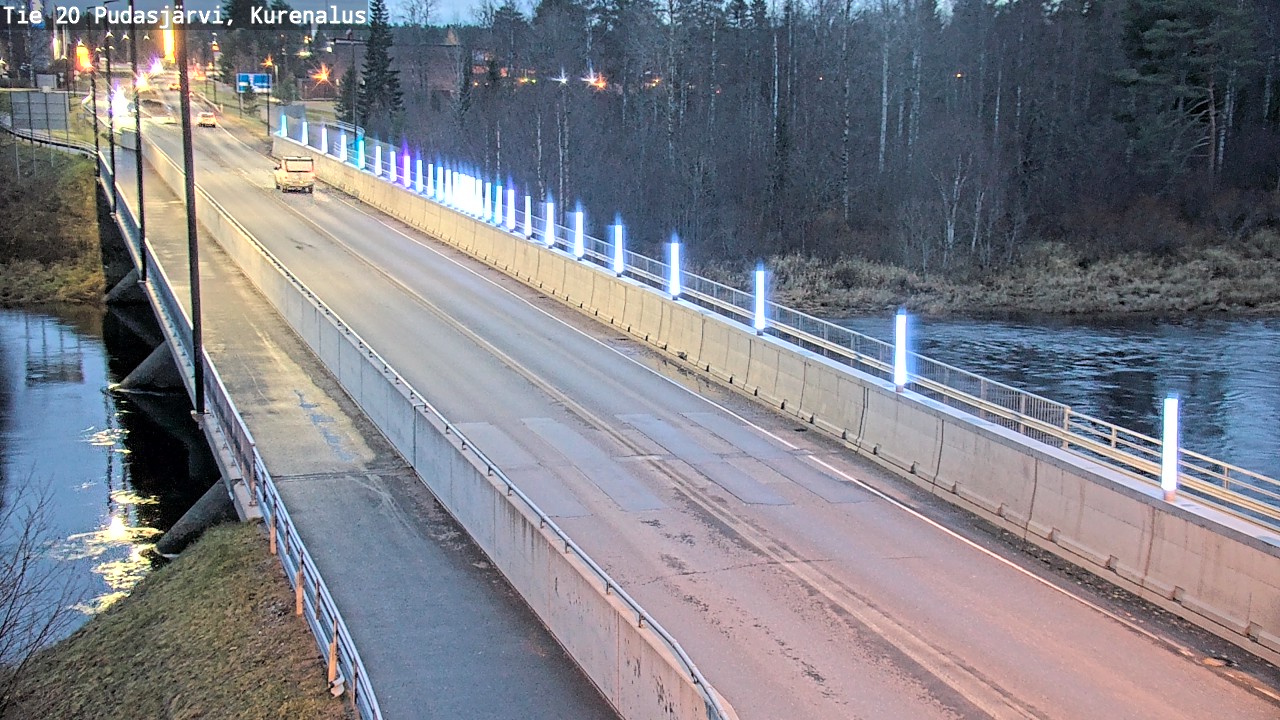 Kelikamerat Kuva Tie 20 Pudasjärvi, Kurenalus, Pudasjärvi, Pohjois-Pohjanmaa