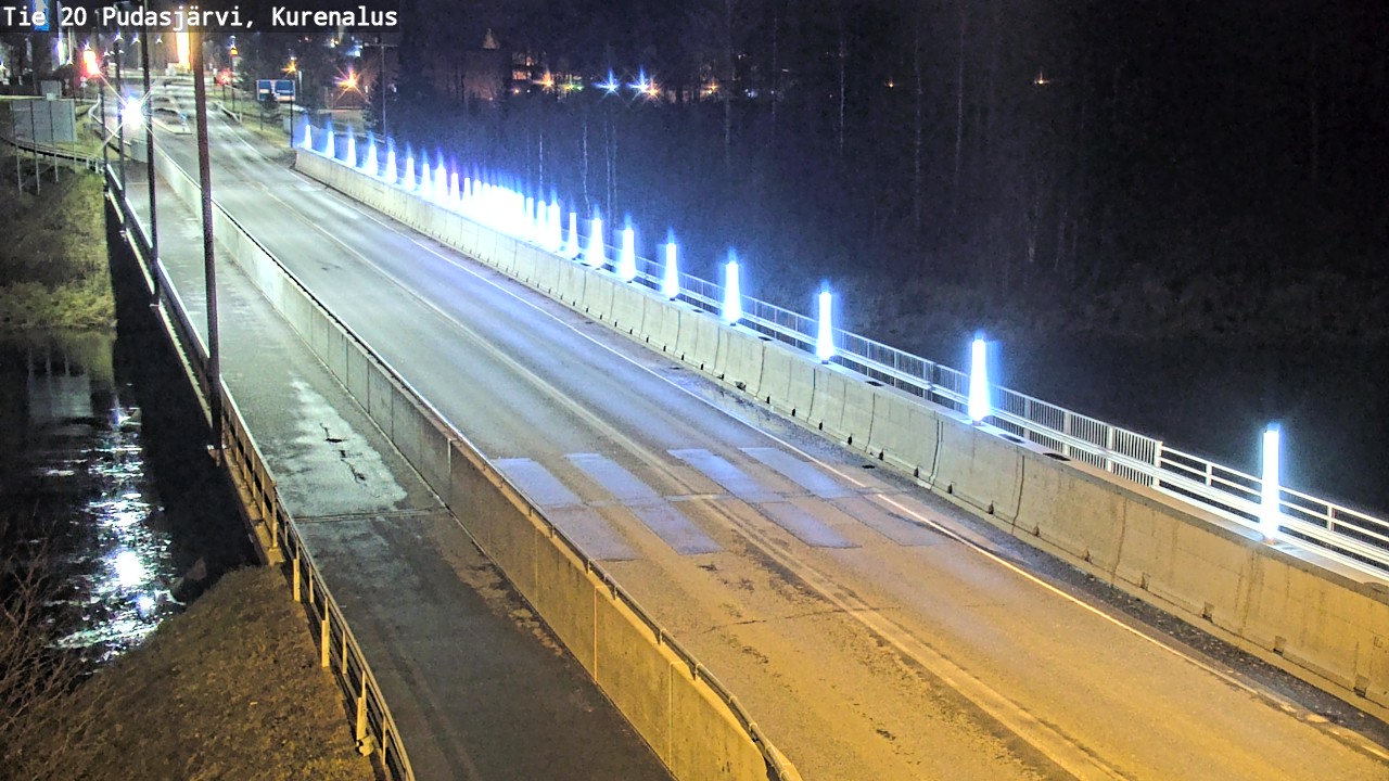 Kelikamerat Kuva Tie 20 Pudasjärvi, Kurenalus, Pudasjärvi, Pohjois-Pohjanmaa