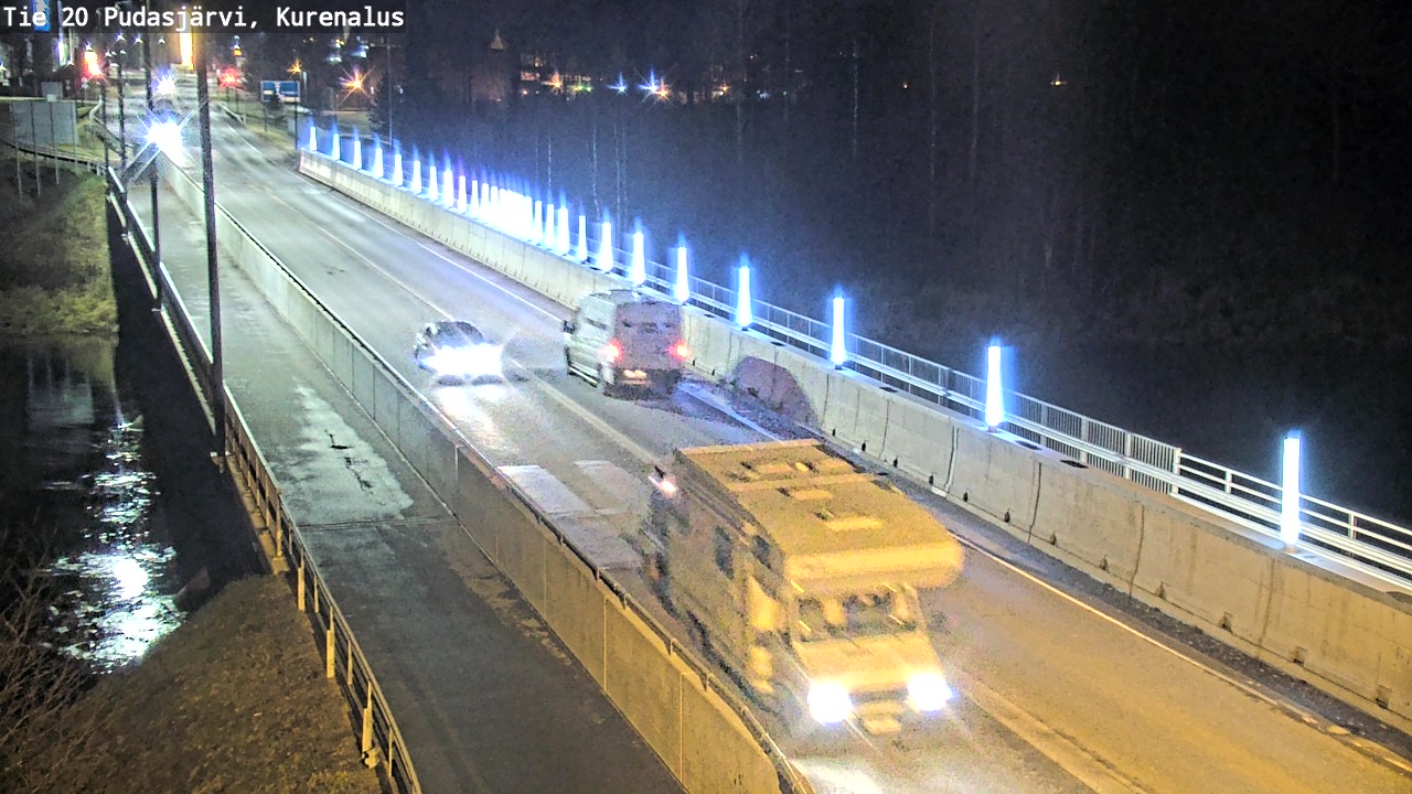 Kelikamerat Kuva Tie 20 Pudasjärvi, Kurenalus, Pudasjärvi, Pohjois-Pohjanmaa