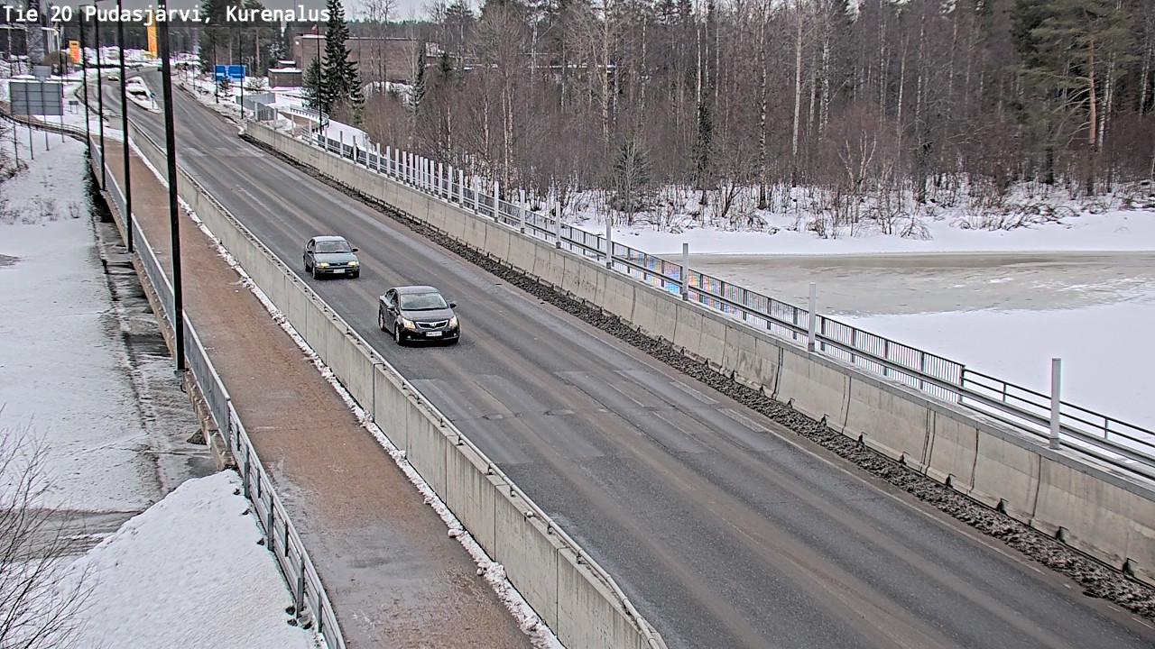 Kelikamerat Kuva Tie 20 Pudasjärvi, Kurenalus, Pudasjärvi, Pohjois-Pohjanmaa