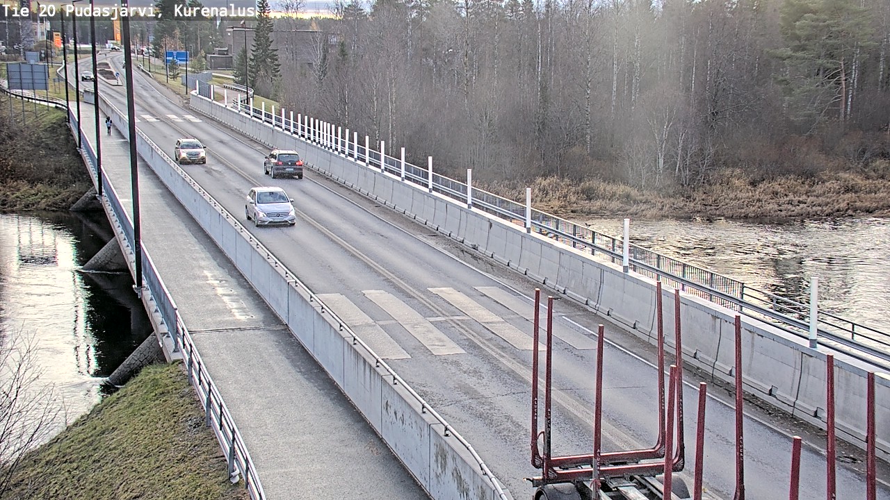 Kelikamerat Kuva Tie 20 Pudasjärvi, Kurenalus, Pudasjärvi, Pohjois-Pohjanmaa