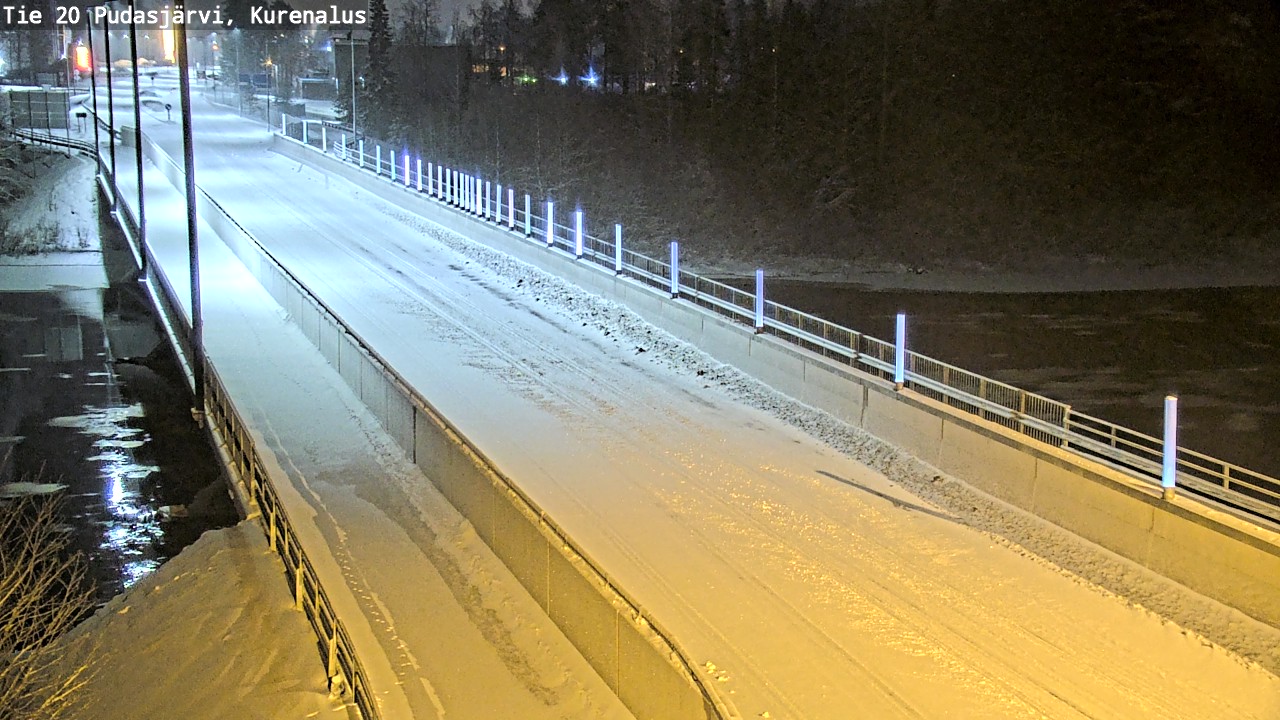 Kelikamerat Kuva Tie 20 Pudasjärvi, Kurenalus, Pudasjärvi, Pohjois-Pohjanmaa