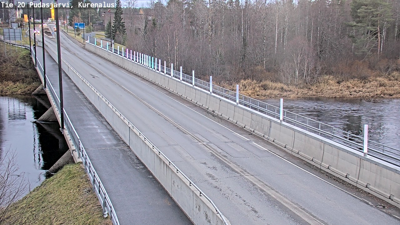 Kelikamerat Kuva Tie 20 Pudasjärvi, Kurenalus, Pudasjärvi, Pohjois-Pohjanmaa