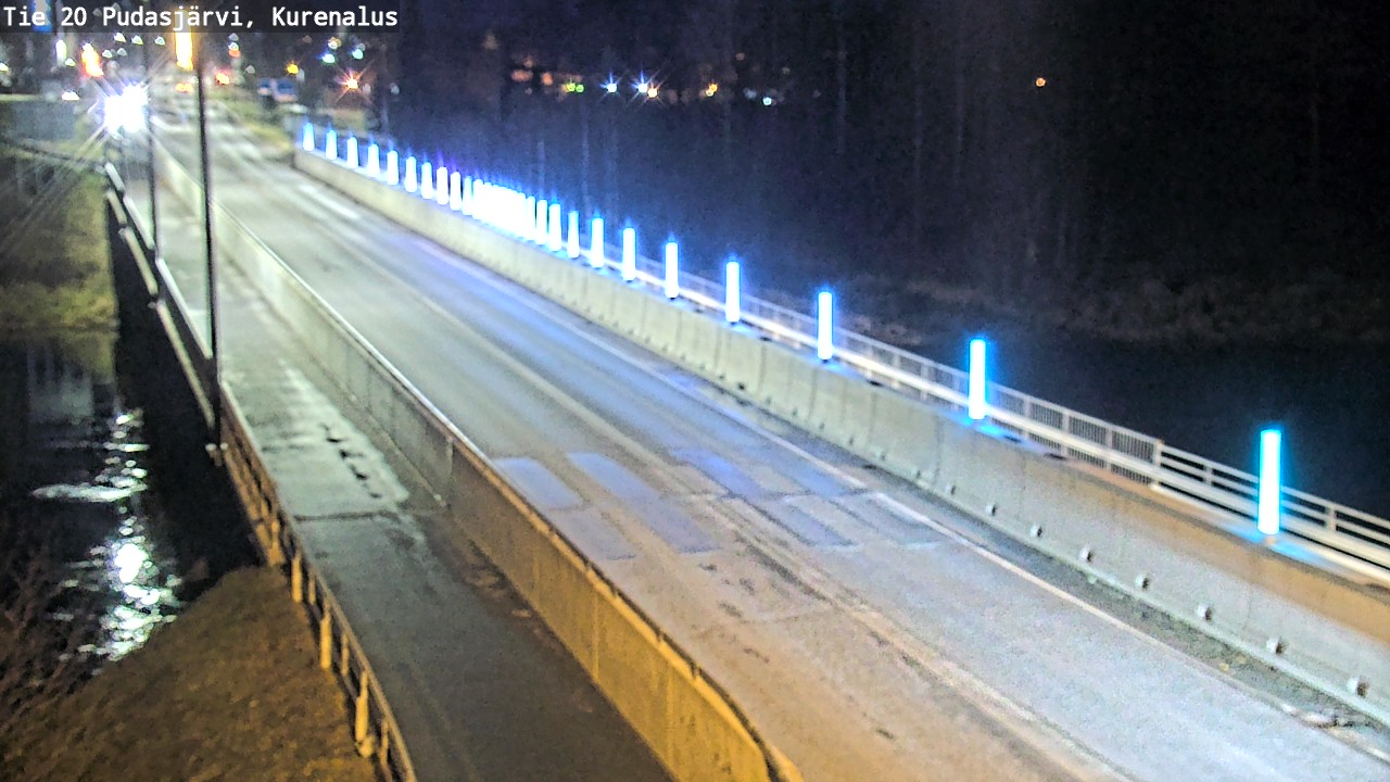 Kelikamerat Kuva Tie 20 Pudasjärvi, Kurenalus, Pudasjärvi, Pohjois-Pohjanmaa