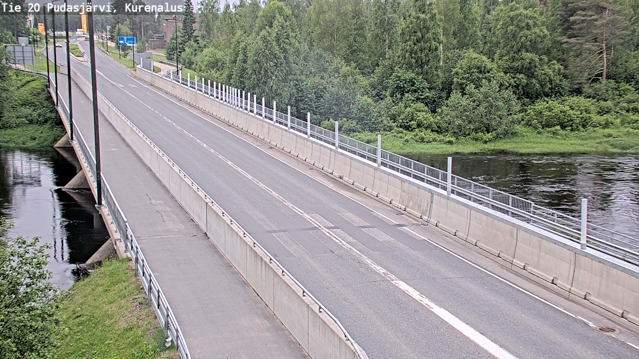 Kelikamerat Kuva Tie 20 Pudasjärvi, Kurenalus, Pudasjärvi, Pohjois-Pohjanmaa