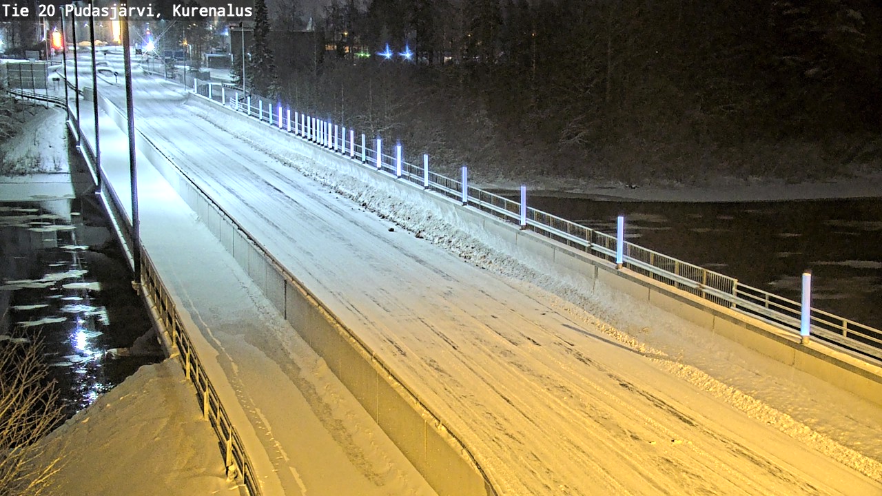 Kelikamerat Kuva Tie 20 Pudasjärvi, Kurenalus, Pudasjärvi, Pohjois-Pohjanmaa