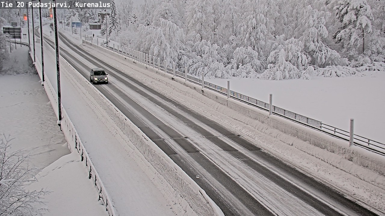 Kelikamerat Kuva Tie 20 Pudasjärvi, Kurenalus, Pudasjärvi, Pohjois-Pohjanmaa