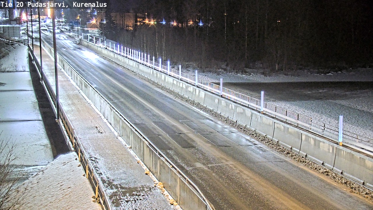 Kelikamerat Kuva Tie 20 Pudasjärvi, Kurenalus, Pudasjärvi, Pohjois-Pohjanmaa