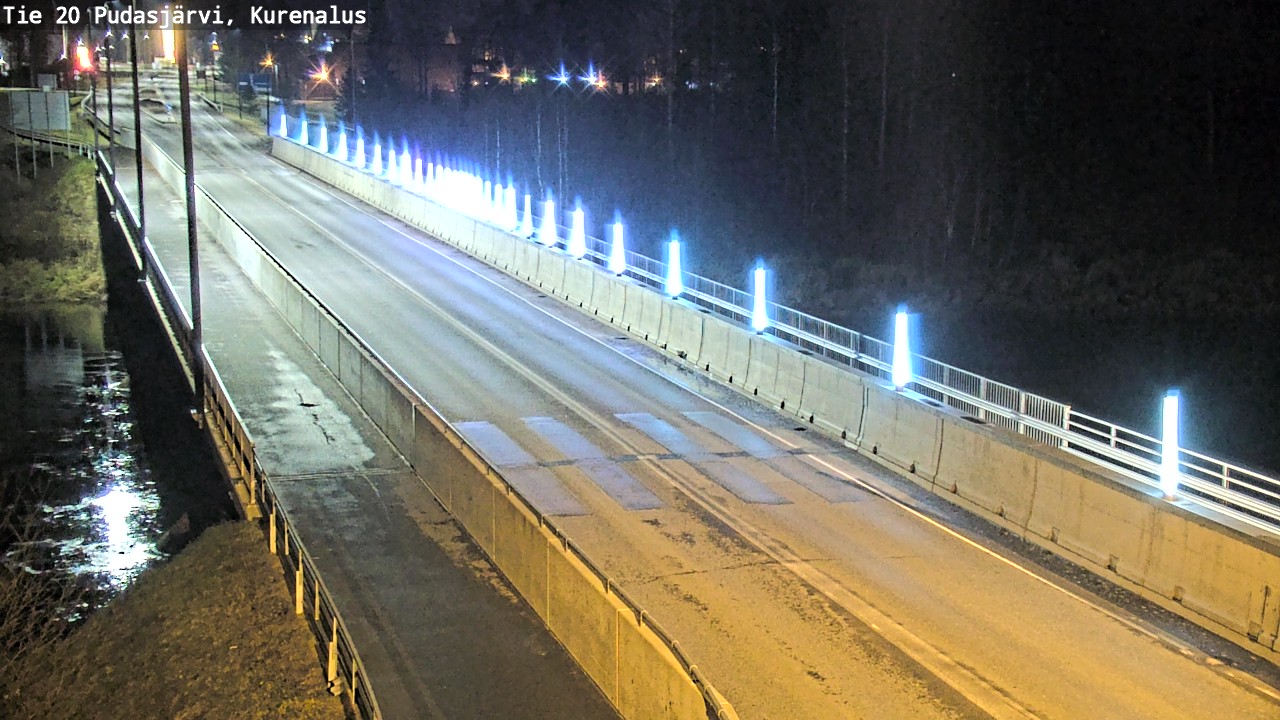 Kelikamerat Kuva Tie 20 Pudasjärvi, Kurenalus, Pudasjärvi, Pohjois-Pohjanmaa