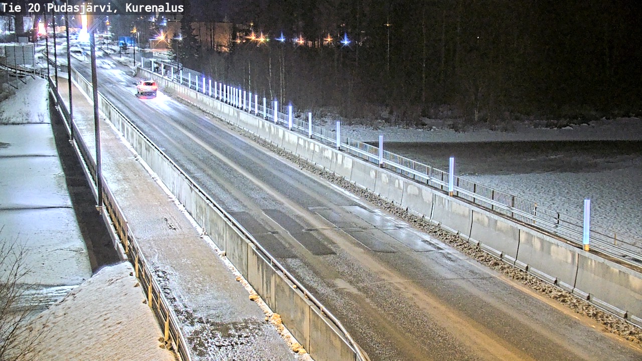 Kelikamerat Kuva Tie 20 Pudasjärvi, Kurenalus, Pudasjärvi, Pohjois-Pohjanmaa