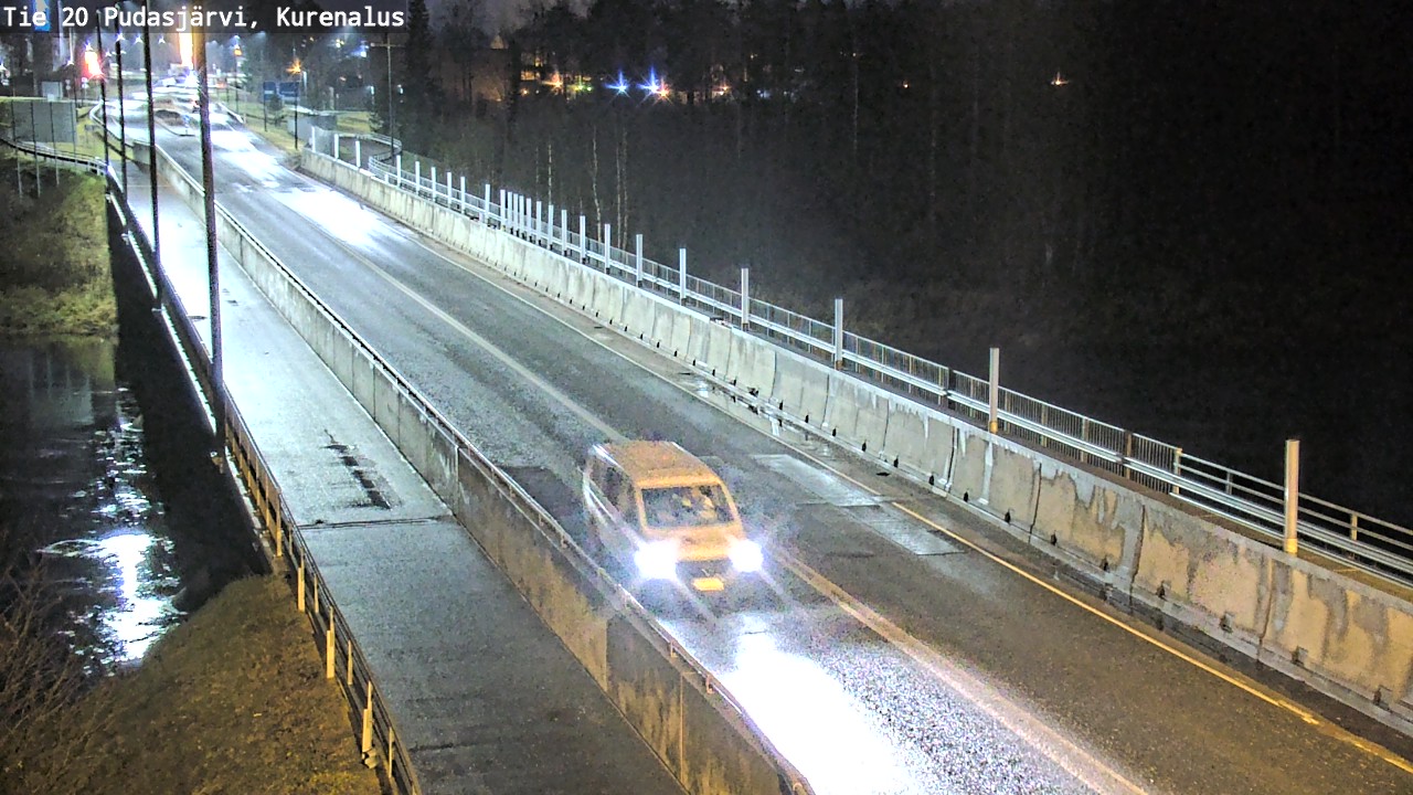 Kelikamerat Kuva Tie 20 Pudasjärvi, Kurenalus, Pudasjärvi, Pohjois-Pohjanmaa