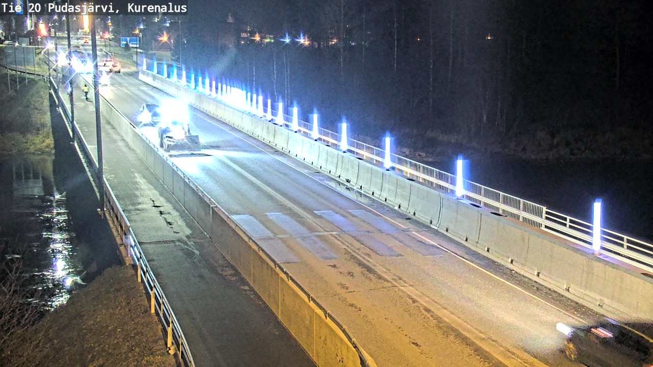 Kelikamerat Kuva Tie 20 Pudasjärvi, Kurenalus, Pudasjärvi, Pohjois-Pohjanmaa