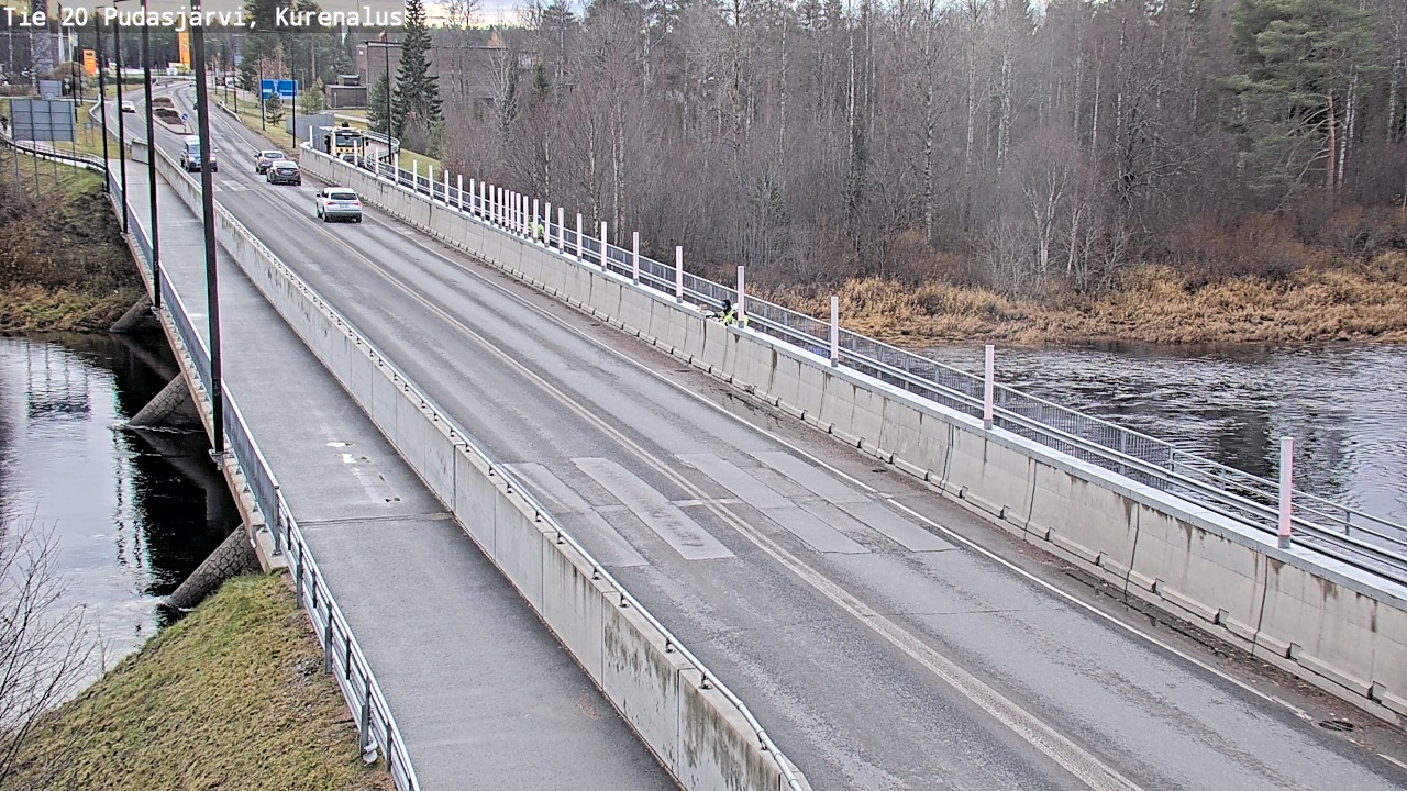 Kelikamerat Kuva Tie 20 Pudasjärvi, Kurenalus, Pudasjärvi, Pohjois-Pohjanmaa