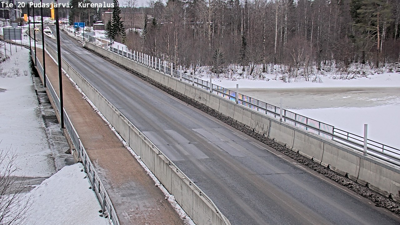 Kelikamerat Kuva Tie 20 Pudasjärvi, Kurenalus, Pudasjärvi, Pohjois-Pohjanmaa