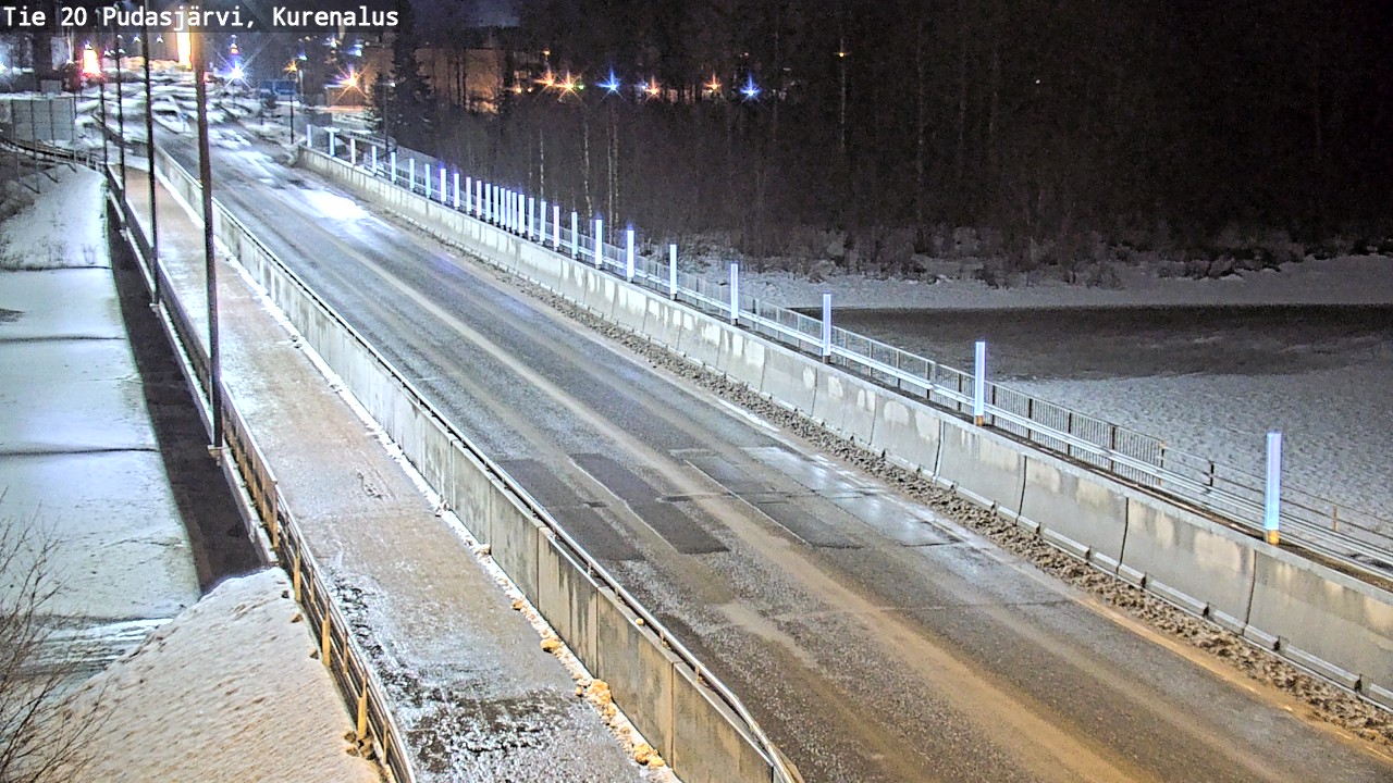 Kelikamerat Kuva Tie 20 Pudasjärvi, Kurenalus, Pudasjärvi, Pohjois-Pohjanmaa