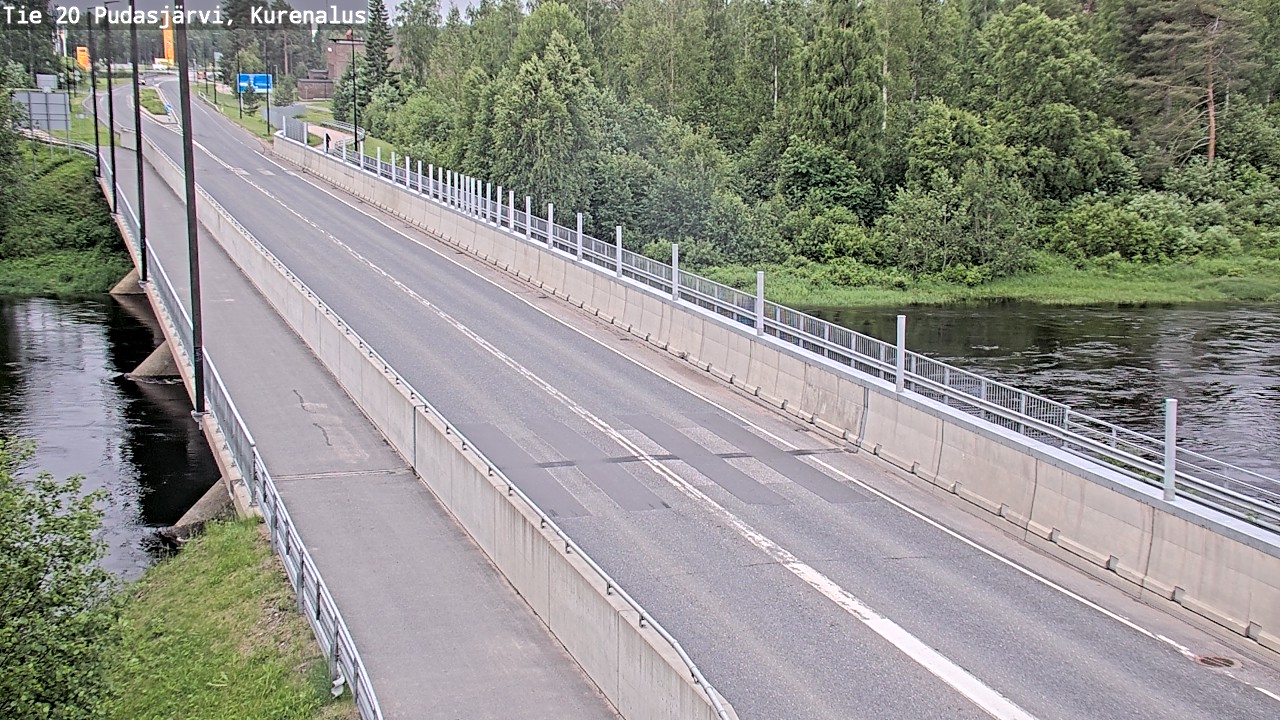 Kelikamerat Kuva Tie 20 Pudasjärvi, Kurenalus, Pudasjärvi, Pohjois-Pohjanmaa