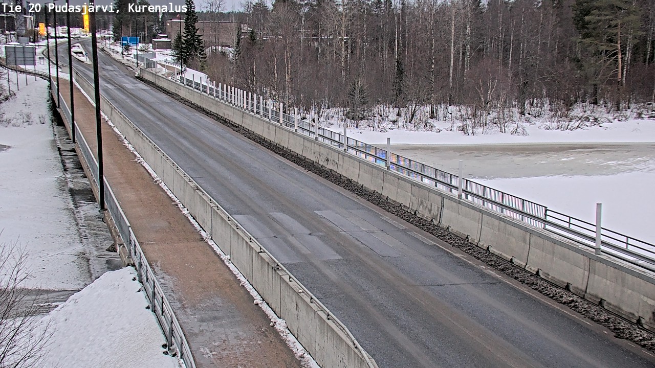 Kelikamerat Kuva Tie 20 Pudasjärvi, Kurenalus, Pudasjärvi, Pohjois-Pohjanmaa