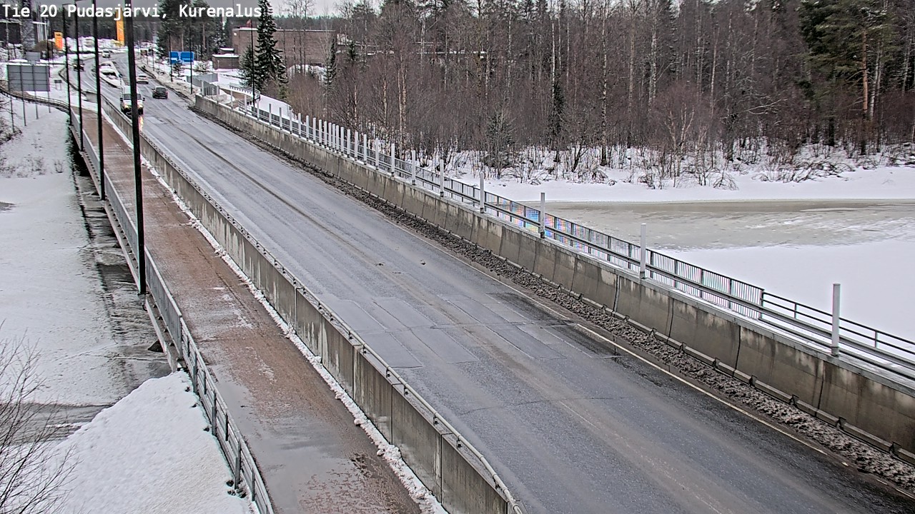 Kelikamerat Kuva Tie 20 Pudasjärvi, Kurenalus, Pudasjärvi, Pohjois-Pohjanmaa