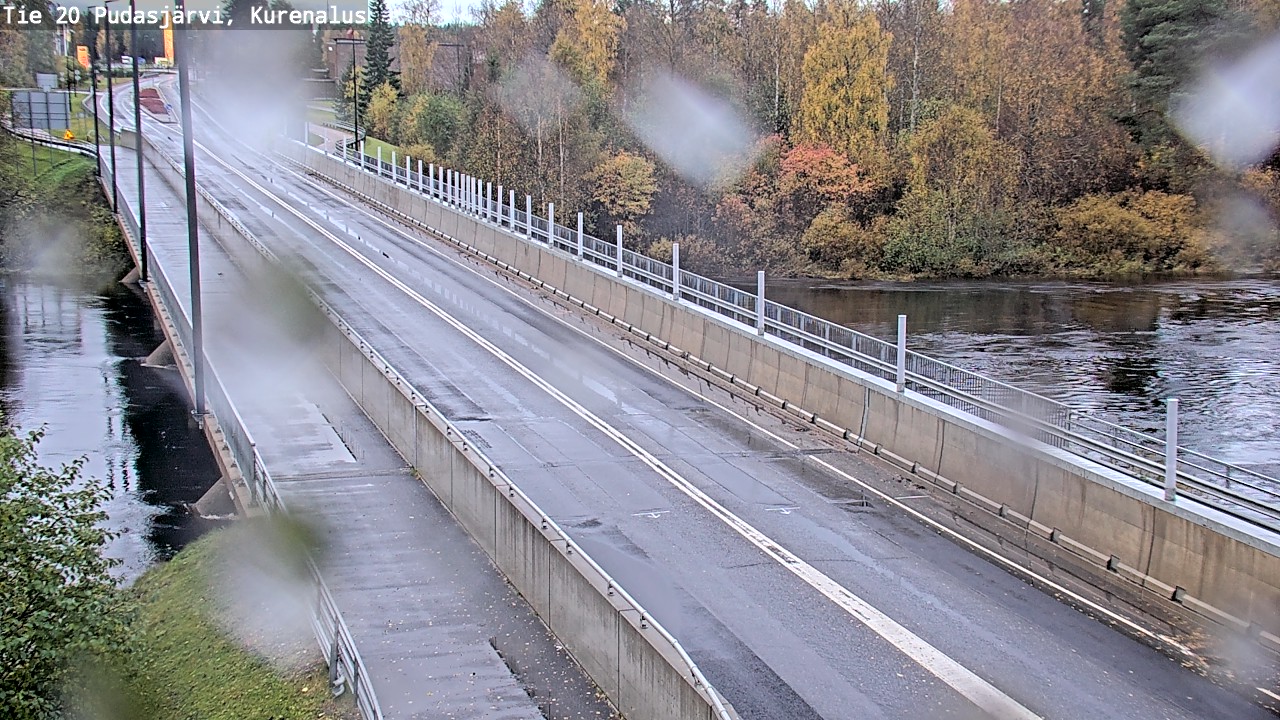 Weather Camera Image Road 20 Pudasjärvi, Kurenalus, Pudasjärvi, Pohjois-Pohjanmaa