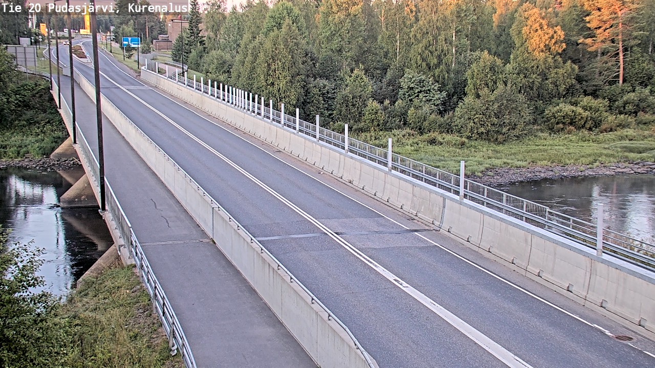 Kelikamerat Kuva Tie 20 Pudasjärvi, Kurenalus, Pudasjärvi, Pohjois-Pohjanmaa