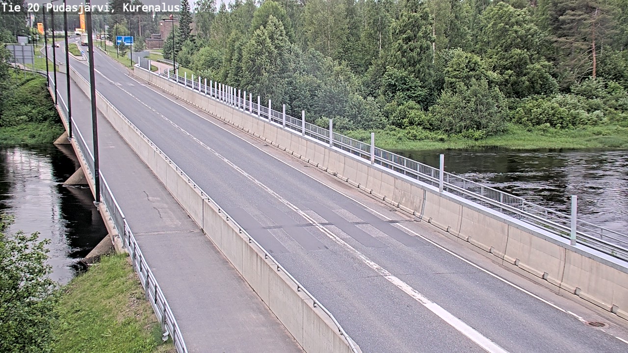 Kelikamerat Kuva Tie 20 Pudasjärvi, Kurenalus, Pudasjärvi, Pohjois-Pohjanmaa