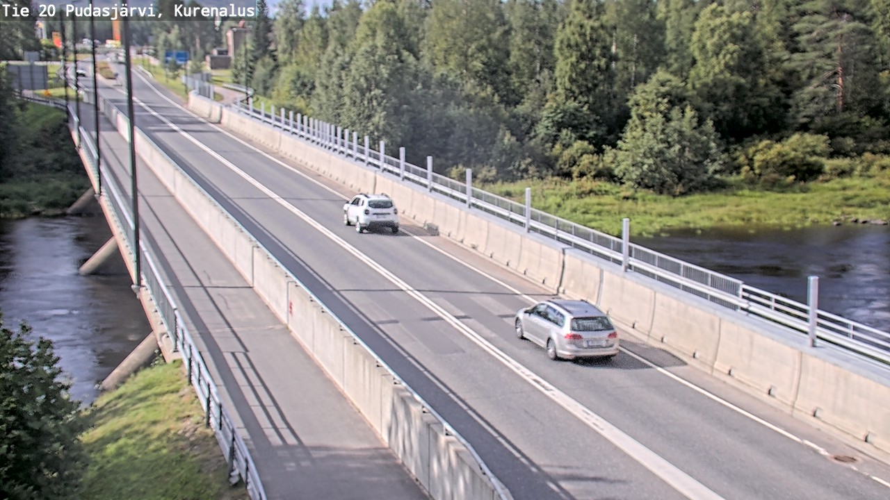 Kelikamerat Kuva Tie 20 Pudasjärvi, Kurenalus, Pudasjärvi, Pohjois-Pohjanmaa