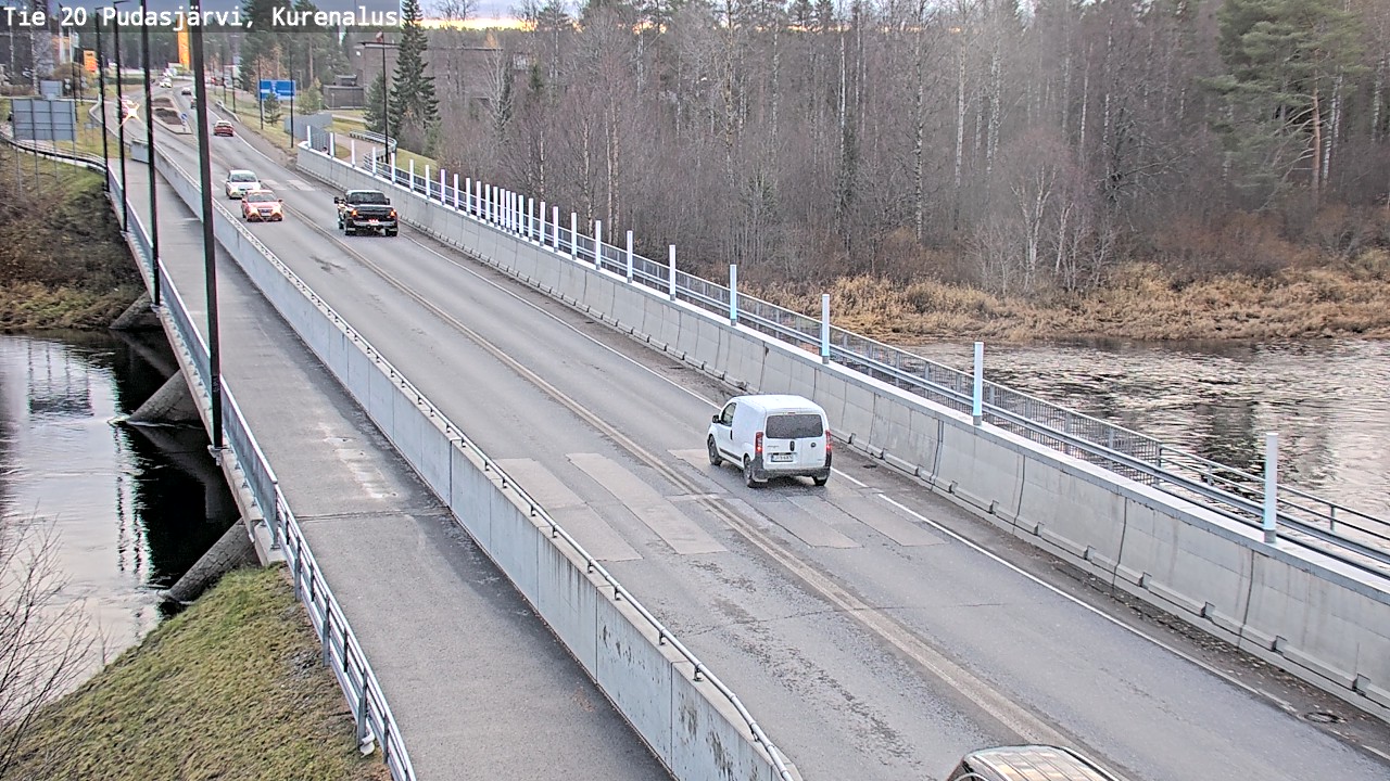 Kelikamerat Kuva Tie 20 Pudasjärvi, Kurenalus, Pudasjärvi, Pohjois-Pohjanmaa