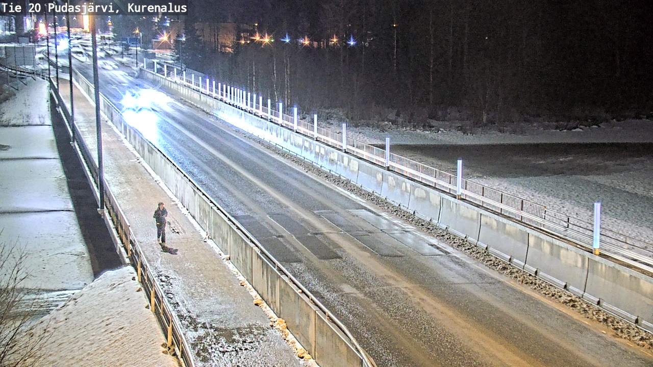 Kelikamerat Kuva Tie 20 Pudasjärvi, Kurenalus, Pudasjärvi, Pohjois-Pohjanmaa