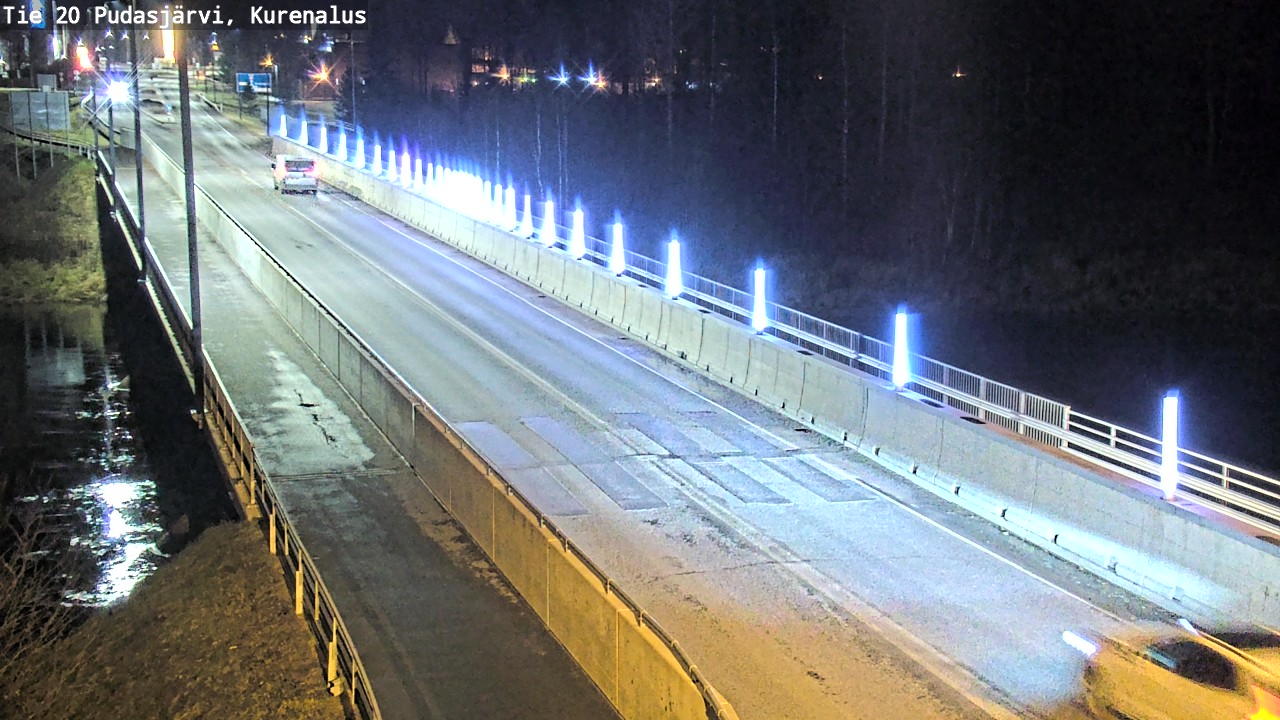 Kelikamerat Kuva Tie 20 Pudasjärvi, Kurenalus, Pudasjärvi, Pohjois-Pohjanmaa