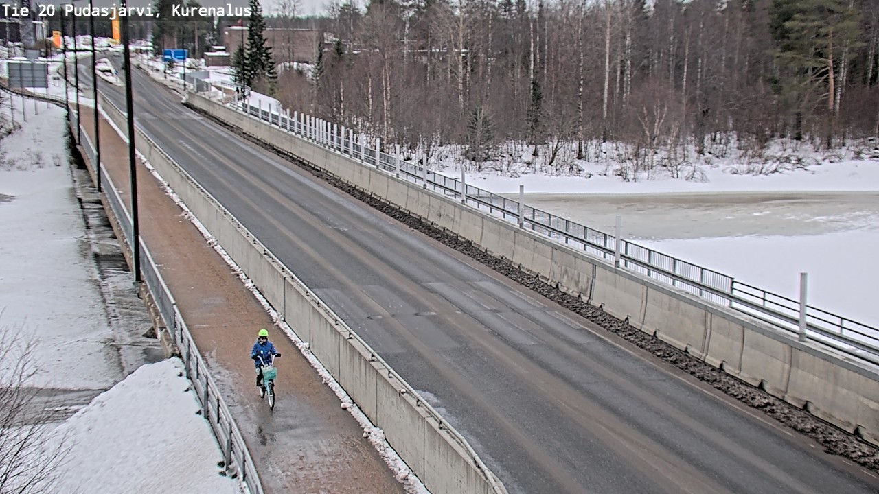 Kelikamerat Kuva Tie 20 Pudasjärvi, Kurenalus, Pudasjärvi, Pohjois-Pohjanmaa