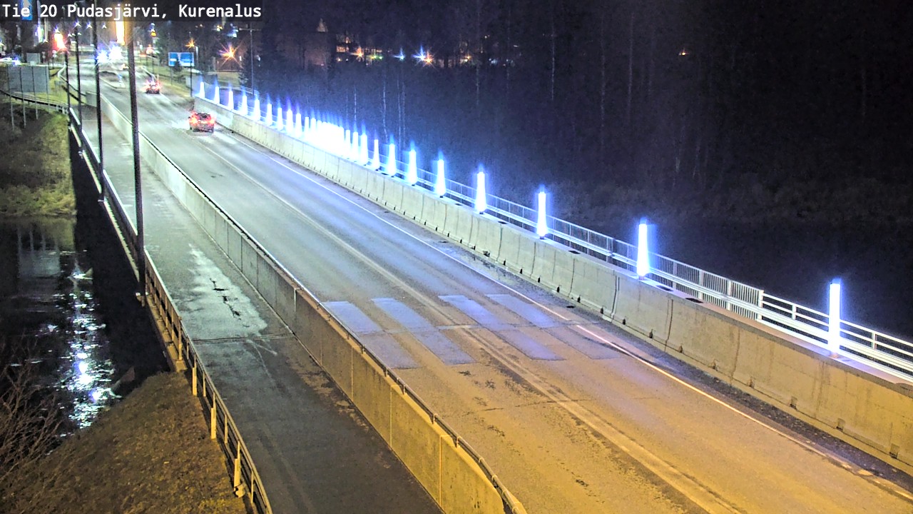 Kelikamerat Kuva Tie 20 Pudasjärvi, Kurenalus, Pudasjärvi, Pohjois-Pohjanmaa