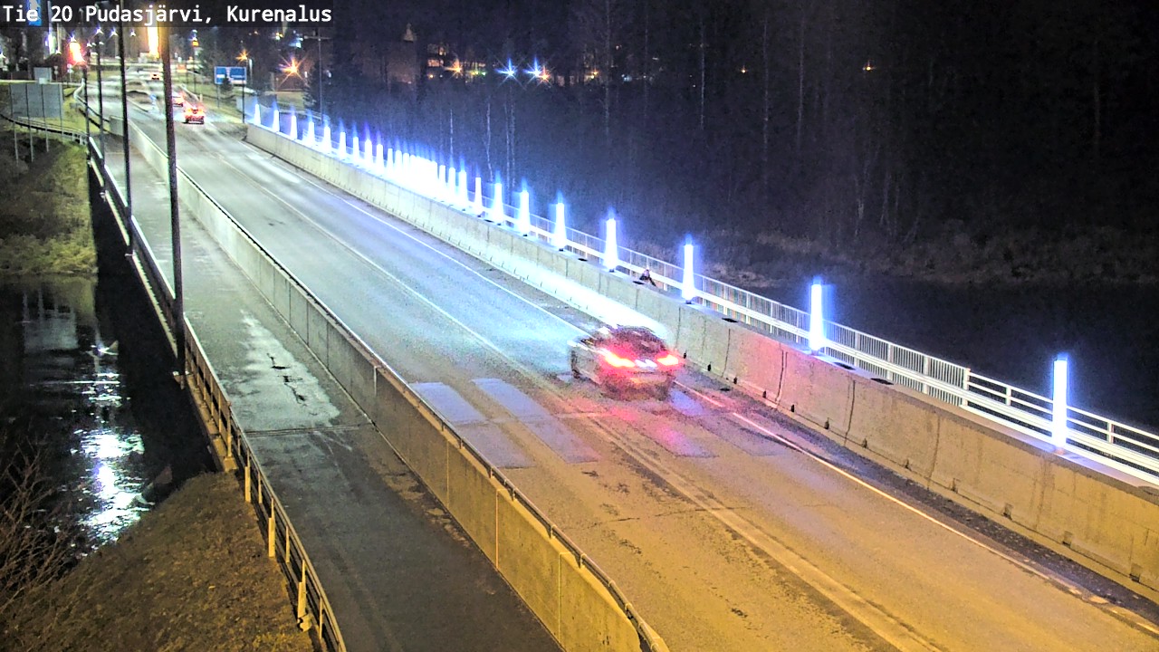 Kelikamerat Kuva Tie 20 Pudasjärvi, Kurenalus, Pudasjärvi, Pohjois-Pohjanmaa