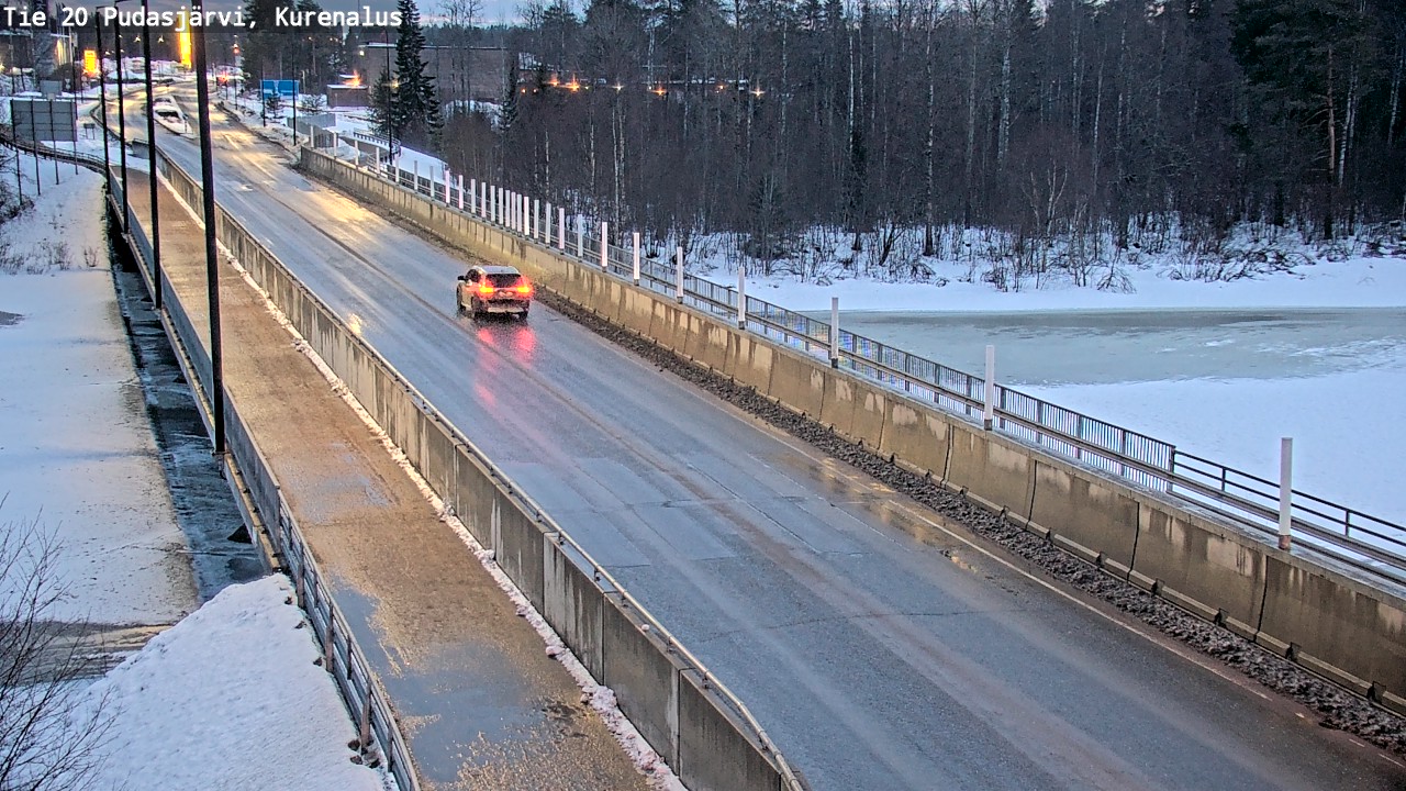 Kelikamerat Kuva Tie 20 Pudasjärvi, Kurenalus, Pudasjärvi, Pohjois-Pohjanmaa