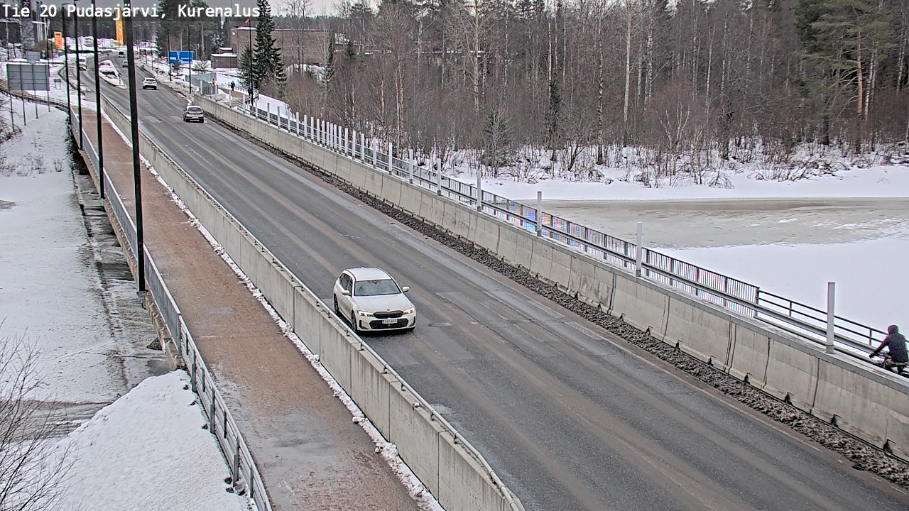 Kelikamerat Kuva Tie 20 Pudasjärvi, Kurenalus, Pudasjärvi, Pohjois-Pohjanmaa