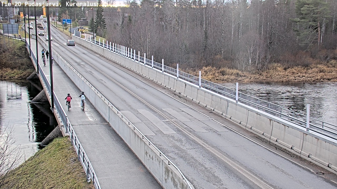 Kelikamerat Kuva Tie 20 Pudasjärvi, Kurenalus, Pudasjärvi, Pohjois-Pohjanmaa