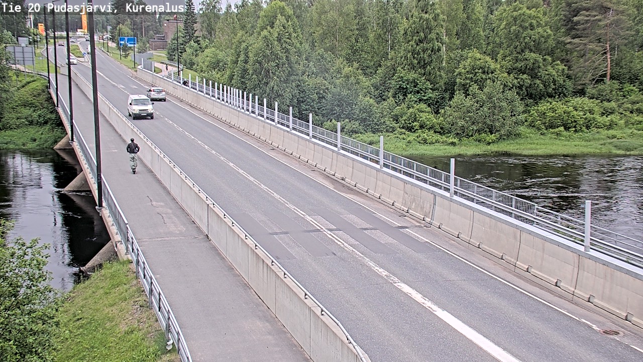 Kelikamerat Kuva Tie 20 Pudasjärvi, Kurenalus, Pudasjärvi, Pohjois-Pohjanmaa