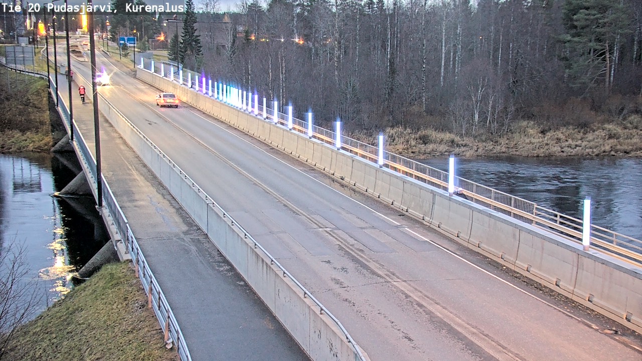 Kelikamerat Kuva Tie 20 Pudasjärvi, Kurenalus, Pudasjärvi, Pohjois-Pohjanmaa