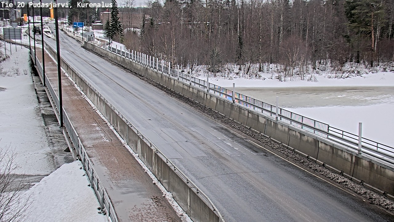 Kelikamerat Kuva Tie 20 Pudasjärvi, Kurenalus, Pudasjärvi, Pohjois-Pohjanmaa