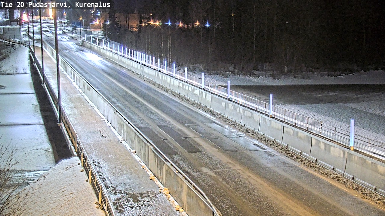 Kelikamerat Kuva Tie 20 Pudasjärvi, Kurenalus, Pudasjärvi, Pohjois-Pohjanmaa