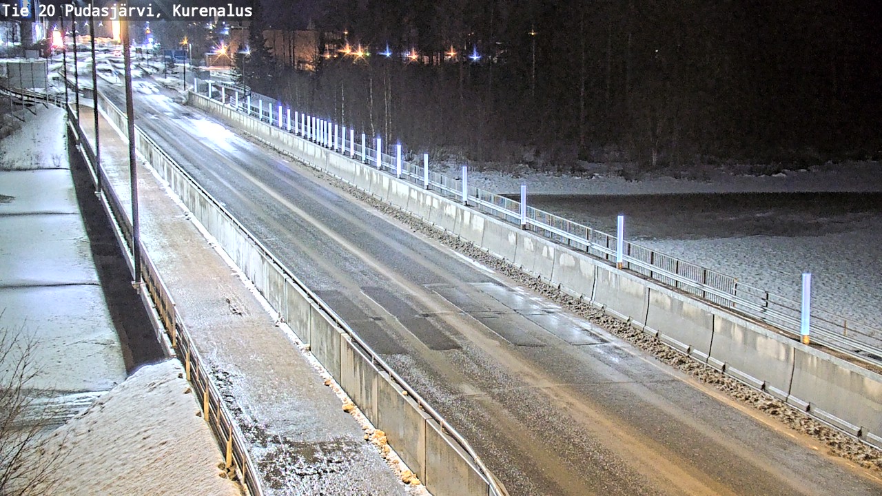 Kelikamerat Kuva Tie 20 Pudasjärvi, Kurenalus, Pudasjärvi, Pohjois-Pohjanmaa