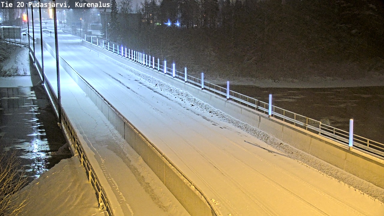 Kelikamerat Kuva Tie 20 Pudasjärvi, Kurenalus, Pudasjärvi, Pohjois-Pohjanmaa