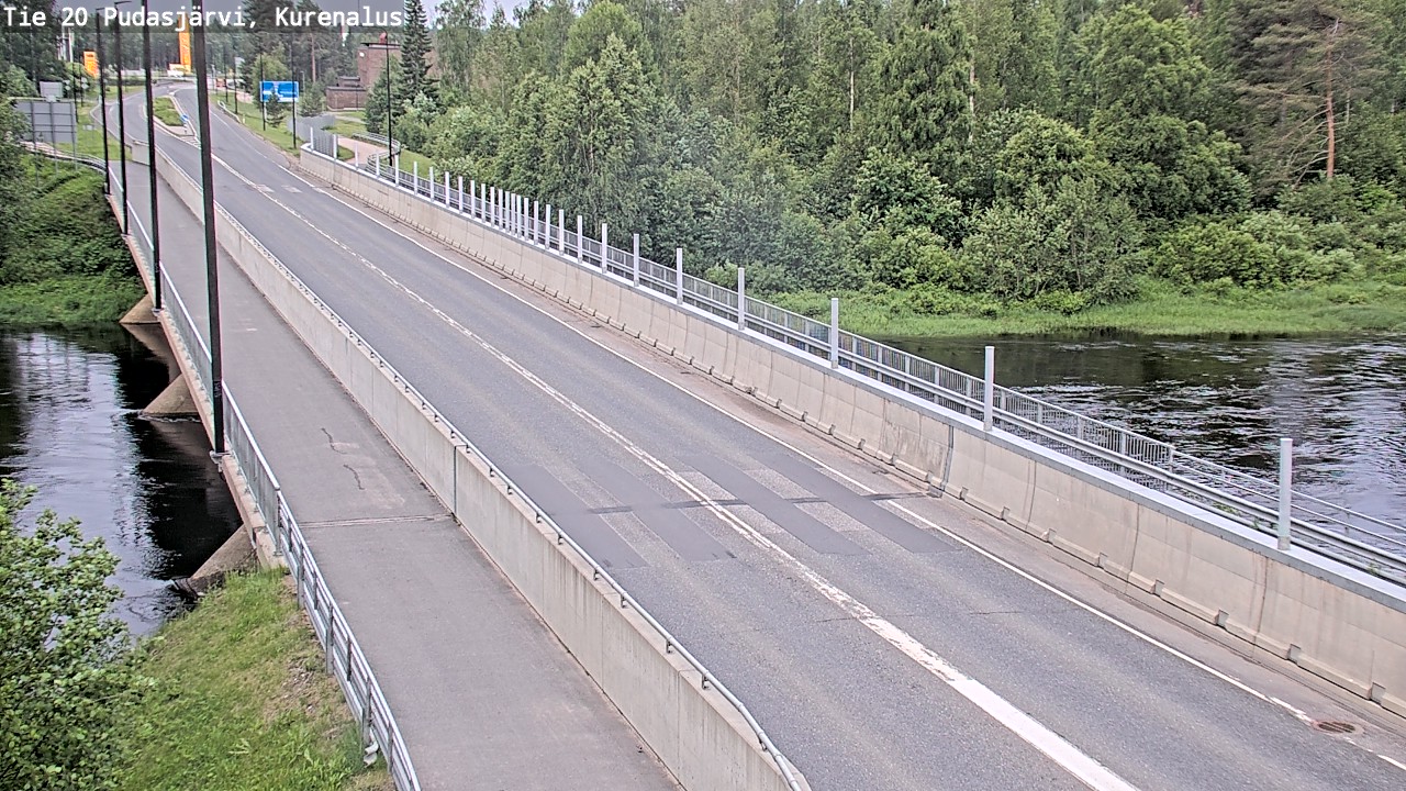 Kelikamerat Kuva Tie 20 Pudasjärvi, Kurenalus, Pudasjärvi, Pohjois-Pohjanmaa