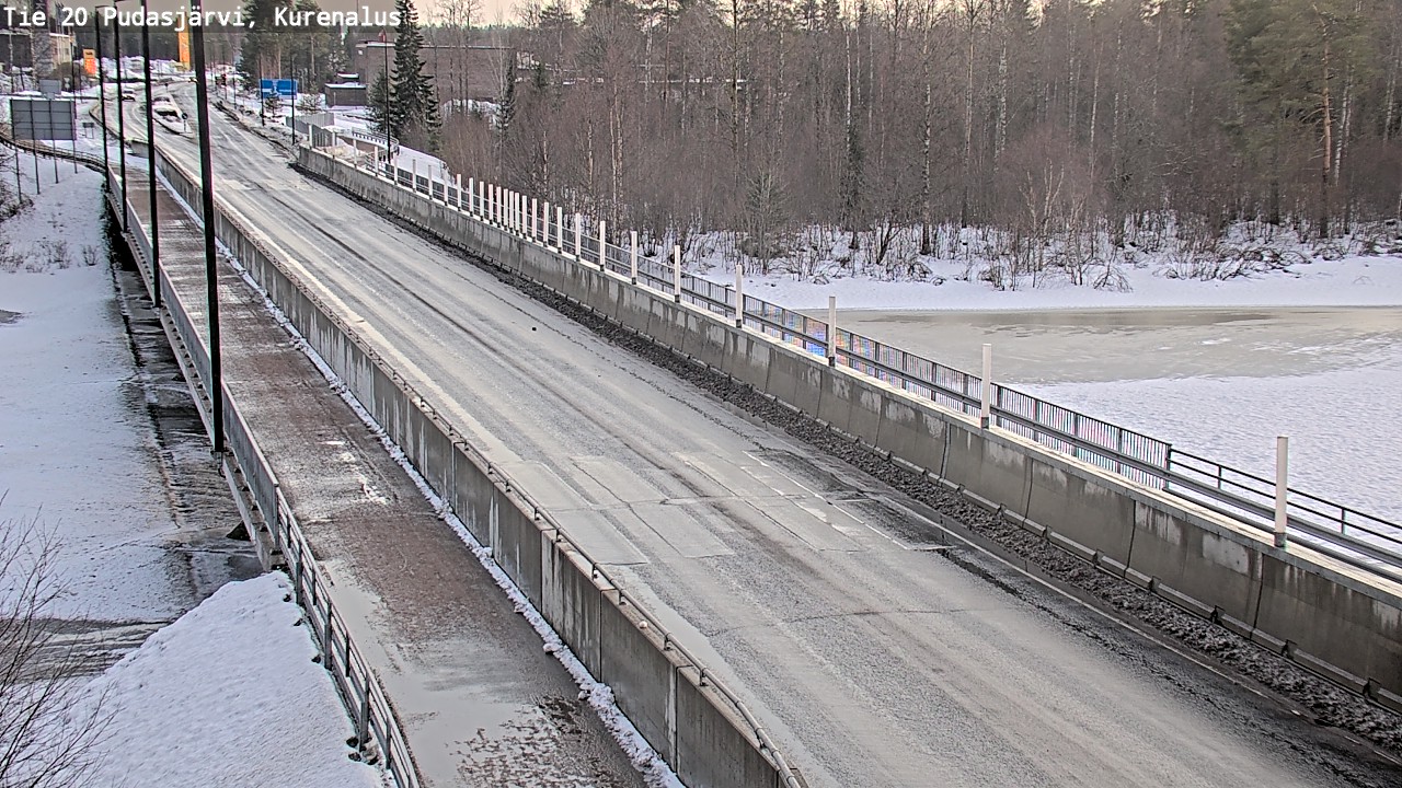 Kelikamerat Kuva Tie 20 Pudasjärvi, Kurenalus, Pudasjärvi, Pohjois-Pohjanmaa