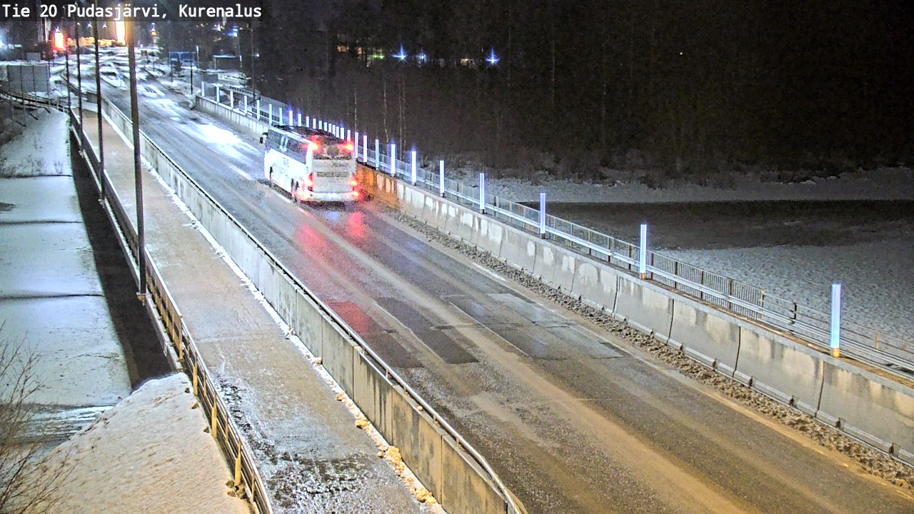 Kelikamerat Kuva Tie 20 Pudasjärvi, Kurenalus, Pudasjärvi, Pohjois-Pohjanmaa